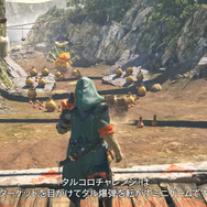 『モンハンワイルズ』無料タイトルアップデート第1弾に追加拠点「大集会所」が登場！ミニゲーム「タルコロチャレンジ」で遊べる