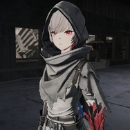 『AI LIMIT 無限機兵』“美少女+鉄バケツ”が衝撃的過ぎる…！メイドにポニテ、三度笠で、荒廃した世界を乗り越えろ【フォトレポ】