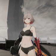 『AI LIMIT 無限機兵』“美少女+鉄バケツ”が衝撃的過ぎる…！メイドにポニテ、三度笠で、荒廃した世界を乗り越えろ【フォトレポ】