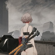 『AI LIMIT 無限機兵』“美少女+鉄バケツ”が衝撃的過ぎる…！メイドにポニテ、三度笠で、荒廃した世界を乗り越えろ【フォトレポ】