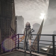 『AI LIMIT 無限機兵』“美少女+鉄バケツ”が衝撃的過ぎる…！メイドにポニテ、三度笠で、荒廃した世界を乗り越えろ【フォトレポ】