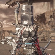 『AI LIMIT 無限機兵』“美少女+鉄バケツ”が衝撃的過ぎる…！メイドにポニテ、三度笠で、荒廃した世界を乗り越えろ【フォトレポ】