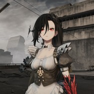 『AI LIMIT 無限機兵』“美少女+鉄バケツ”が衝撃的過ぎる…！メイドにポニテ、三度笠で、荒廃した世界を乗り越えろ【フォトレポ】