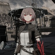 『AI LIMIT 無限機兵』“美少女+鉄バケツ”が衝撃的過ぎる…！メイドにポニテ、三度笠で、荒廃した世界を乗り越えろ【フォトレポ】