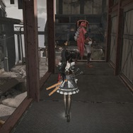 『AI LIMIT 無限機兵』“美少女+鉄バケツ”が衝撃的過ぎる…！メイドにポニテ、三度笠で、荒廃した世界を乗り越えろ【フォトレポ】