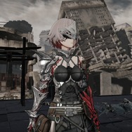 『AI LIMIT 無限機兵』“美少女+鉄バケツ”が衝撃的過ぎる…！メイドにポニテ、三度笠で、荒廃した世界を乗り越えろ【フォトレポ】