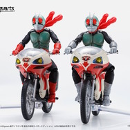 はじまりの二人「仮面ライダー新1号」「新2号」が“栄光の昭和ライダーエディション”として立体化！名シーンが蘇る「新サイクロン号」も登場