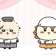 ンショ!!『ちいかわぽけっと』コック帽やエプロンで料理に励むうさぎやモモンガが超キュート！「むちゃうまフェス」衣装、全身図が公開中