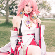 八重神子『原神』／ましもさん（X：@msm_1006）