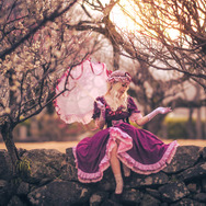 八雲紫『東方Project』／るな（x：@lunaaamal）、撮影：uhimaru（X：@uhimaru999）