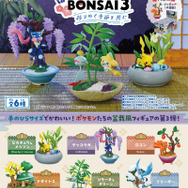 ジラーチ＆チリーンと笹の葉で七夕感満載！“移りゆく季節”をテーマにした『ポケモン』盆栽風フィギュア全6種が手のひらサイズで可愛い