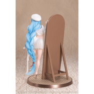 へそ出しセーラー服に、脱ぎかけタイツ！『アズレン』より「ジェーナス」1/8スケールフィギュアが予約受付中ー専用台座の全身鏡でリアル感が凄い