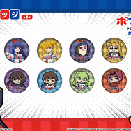 コードギアス　ポプテピピック　アクスタ　缶バ　ルルーシュ　C.C.　ポプテギアス コードギアス」×「ポプテピピック」コラボ「ポプテギアス