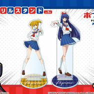 コードギアス　ポプテピピック　アクスタ　缶バ　ルルーシュ　C.C.　ポプテギアス コードギアス」×「ポプテピピック」コラボ「ポプテギアス