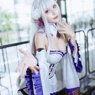 エミリア「Re:ゼロから始める異世界生活」／けぇこ（X：@keekoriiin）、撮影：のん。（X：@non_himmel）