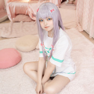 和泉紗霧「エロマンガ先生」／茉白すふれ（X：@ros_rin1017）、撮影：ろーかる（X：@LoooocaL_2）