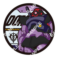 「機動戦士ガンダム」がクリアラバーコースターとなってガシャポンに出撃!第1弾はジム、ザクII、ジオングら全8種をラインナップ