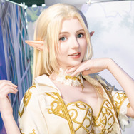 マジェスティック装備を纏うエルフ『リネージュII』/ソフィー(X:@PeachMilky_Cos)