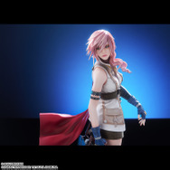 振り向く姿が美しい…！『FF13』より「ライトニング」フィギュアが予約受付中ー衣装や装飾、武器・ブレイズエッジを精密に再現