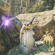 『モンハンワイルズ』大集会所に隠れる「巨大フワフワクイナ」にもう会った？可愛らしい仕草にキュン―時々アイテムもくれる