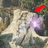 『モンハンワイルズ』大集会所に隠れる「巨大フワフワクイナ」にもう会った？可愛らしい仕草にキュン―時々アイテムもくれる