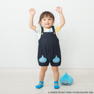 子ども向けブランド「ドラクエベビー＆キッズ」の夏物新商品が爽やか！スライムのサロペット風ロンパースや、初となる甚平が登場