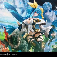 なんと約20万円！『ギルティギア』より「ディズィー」が1/4スケールスタチュー化―ネクロ＆ウンディーネと華麗に宙を舞う
