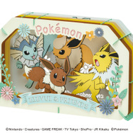 人気ポケモンたちが紙で作るクラフトキットになって大集合！「ピカチュウ」や「ゲンガー」の立体的なアートが手軽に楽しめる
