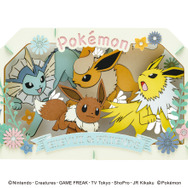 人気ポケモンたちが紙で作るクラフトキットになって大集合！「ピカチュウ」や「ゲンガー」の立体的なアートが手軽に楽しめる