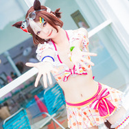 スペシャルウィーク『ウマ娘 プリティーダービー』／猫宮ハルナ（X：@Hapinachan_cos）、撮影：とりぴー（X：@0508bk201）