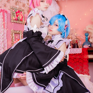 レム：つばさび（X：@tsubasabi）、ラム：ひな（X：@Rinda_Hina_）「Re:ゼロから始める異世界生活」／撮影：月原（X：@tukihara_lgk）