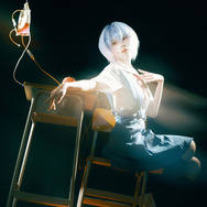 綾波レイ「エヴァンゲリオン」／渡边芥子（X：@akutako46）