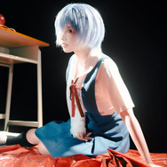 綾波レイ「エヴァンゲリオン」／渡边芥子（X：@akutako46）