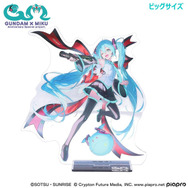 シャア専用ザクを乗りこなす「初音ミク」が可愛すぎる！「ガンダム」コラボグッズにミク仕様「RX-78-2」など、特別に描かれたイラストを使用
