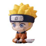 待ち続ける姿がカワイイ！ナルトやサスケなど「NARUTO」初代第7班が「まちぼうけ」に登場ー傍らには「一楽」の器も