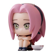 待ち続ける姿がカワイイ！ナルトやサスケなど「NARUTO」初代第7班が「まちぼうけ」に登場ー傍らには「一楽」の器も