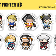 木製フィギュアとステージを飾って対戦気分？オリジナルドット絵も可愛らしい『スト6』グッズが発売予定