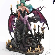 『ヴァンパイア』人気キャラ「モリガン」の妖艶さを1/4スケールで表現！約19万円の高級スタチュー、400個限定で予約開始