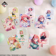 一番くじ「五等分の花嫁」全ラインナップ公開！“特別な日”を過ごせる新規描き下ろしの特大パネル、バストアップアクリルボードが登場