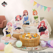 一番くじ「五等分の花嫁」全ラインナップ公開！“特別な日”を過ごせる新規描き下ろしの特大パネル、バストアップアクリルボードが登場