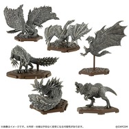 「リオレウス」「タマミツネ」などのフィギュアが石造りを思わせる “ストーンver”となって登場!いつもとは雰囲気が異なるモンスターたちを楽しめる