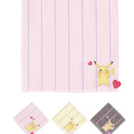 ピカチュウとハートの組み合わせが可愛い！『ポケモン』コスメ・スイーツ柄などの新作ハンカチ・雑貨シリーズが発売中