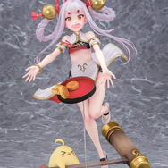 『アズレン』白い太ももが眩しい…！今にも転びそうな「島風」が立体化―笑顔パーツや足元の“饅頭”も可愛い