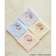 「Maison de FLEUR×ちいかわ」コラボアイテムの色合いが可愛い！ハンカチやトートバッグ、ポーチ各種の全6商品がプレバンにて予約受付実施
