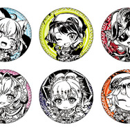 さくらみこ、白上フブキら10名を墨絵風にデザイン！「ホロライブ」描き起こしイラストグッズがアニメイトで発売開始