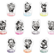 さくらみこ、白上フブキら10名を墨絵風にデザイン！「ホロライブ」描き起こしイラストグッズがアニメイトで発売開始