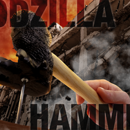 「ゴジラ」の足を忠実に再現した「ゴジラハンマー」が重厚感・存在感抜群！撮影に使用されたものを3Dスキャンし、精密鋳造技術で製作