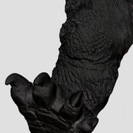 「ゴジラ」の足を忠実に再現した「ゴジラハンマー」が重厚感・存在感抜群！撮影に使用されたものを3Dスキャンし、精密鋳造技術で製作