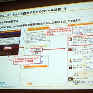 【CEDEC 2010】mixi、ソーシャルアプリはコミュニケーションツール