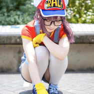 アラレちゃん「Dr.スランプ アラレちゃん」／すもももも（X：@smomomo4510471）、撮影：riz（X：@qqqq3390）